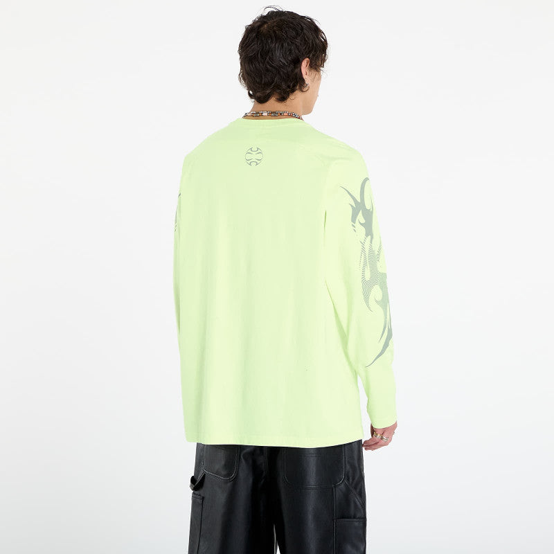 adidas Adilenium Season 4 Teamgeist Graphic Long Sleeve T-Shirt Almost Lime