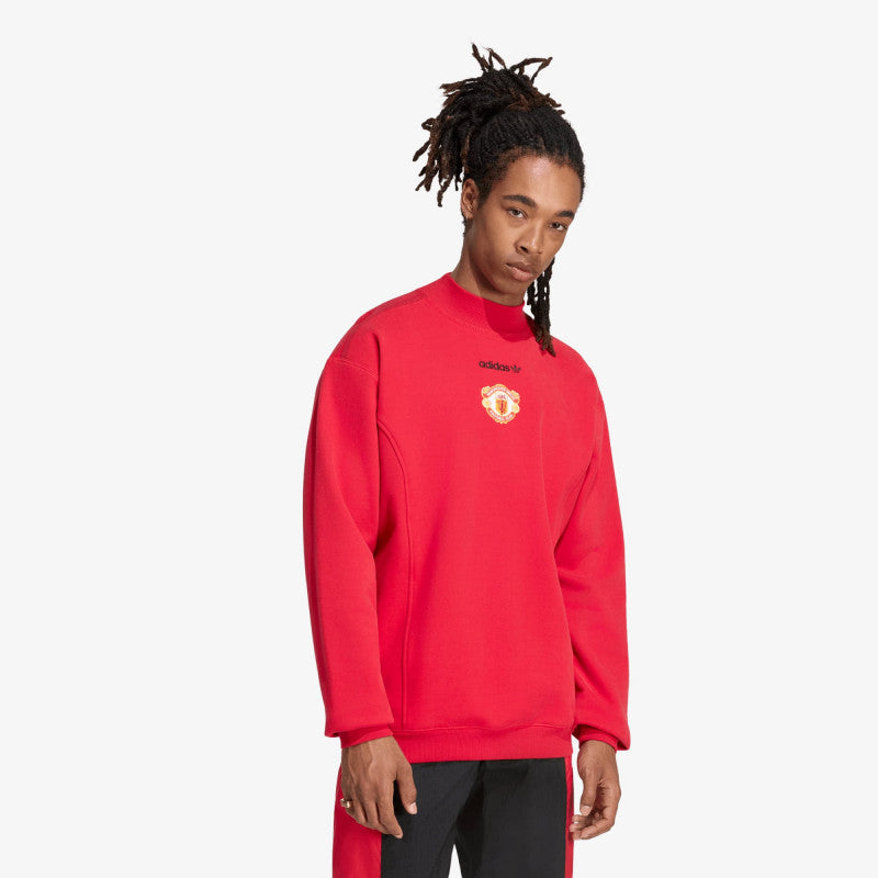 adidas Manchester United EQT Sweatshirt Mufc Red
