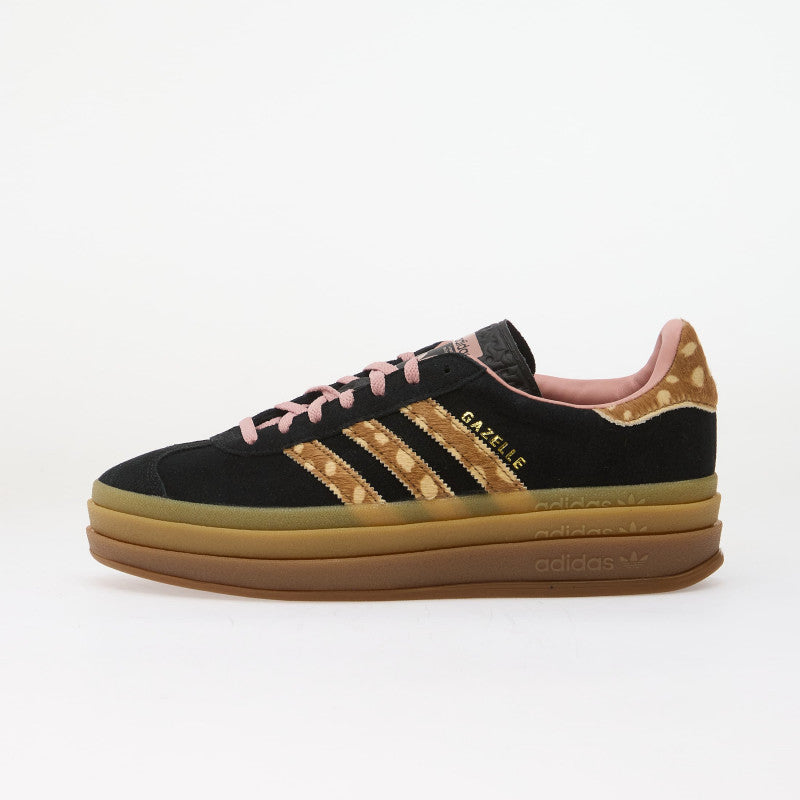 adidas Gazelle Bold Core Black/ Brown Desert/ Wonder Mauve 41