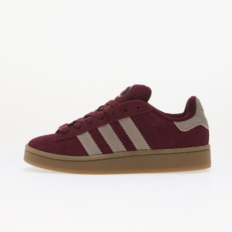 adidas Campus 00s Kids Maroon/ Khaki Three/ Gum 37