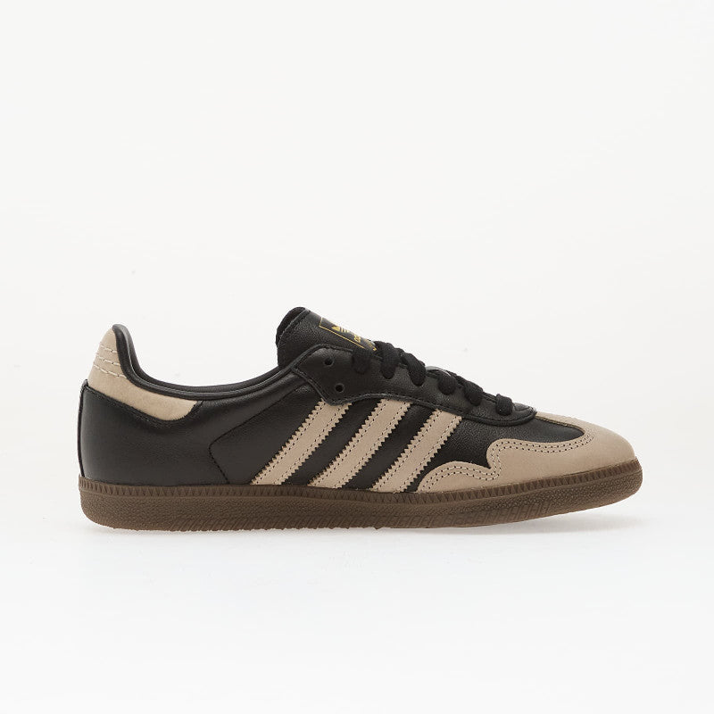 adidas Samba Og Wmns Core Black/ Wonder Beige/ Gold Metallic 38