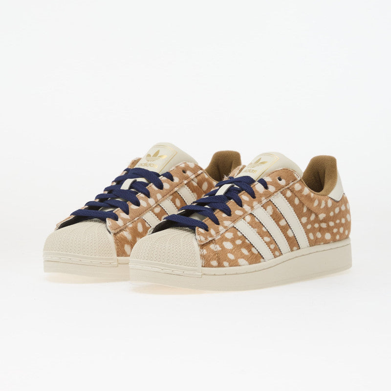 adidas Superstar II Brown Desert/ Off White/ Dark Blue 39