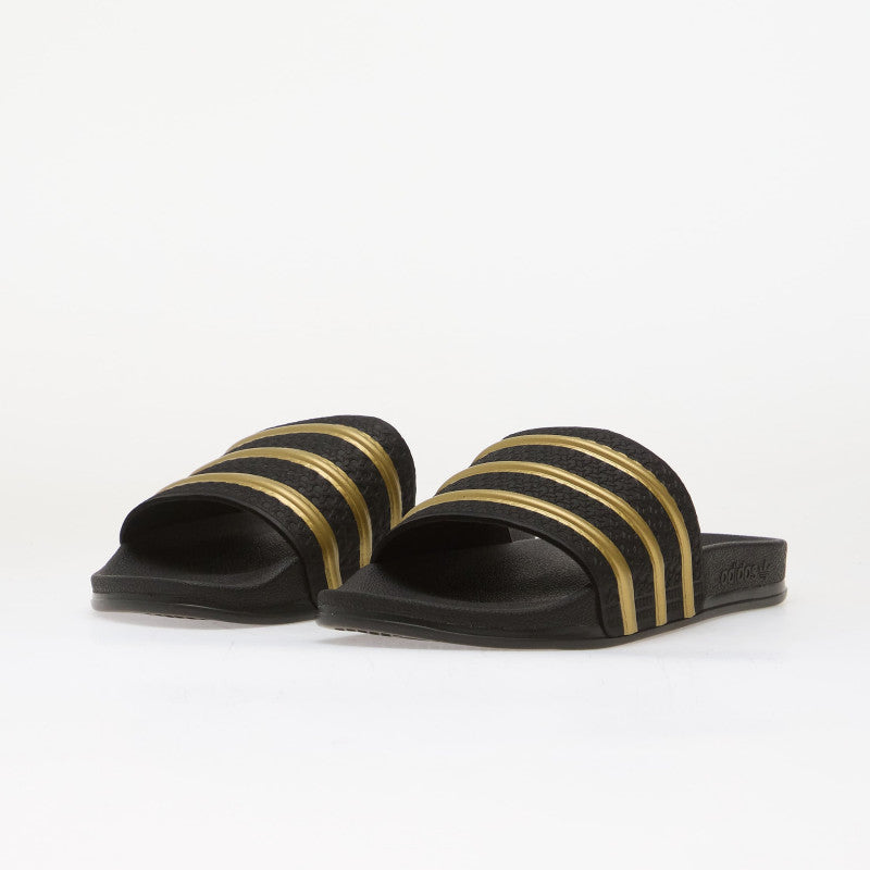 adidas Adilette OG Cf Slides Core Black/ Gold Met./ Gold Met.