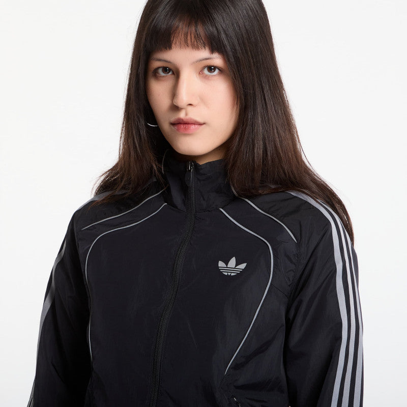adidas Teamgeist Tracktop Black/ Black Reflective/ Iron Met.