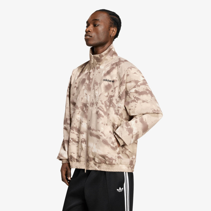 adidas Camo Cutline Track Top Khaki Three