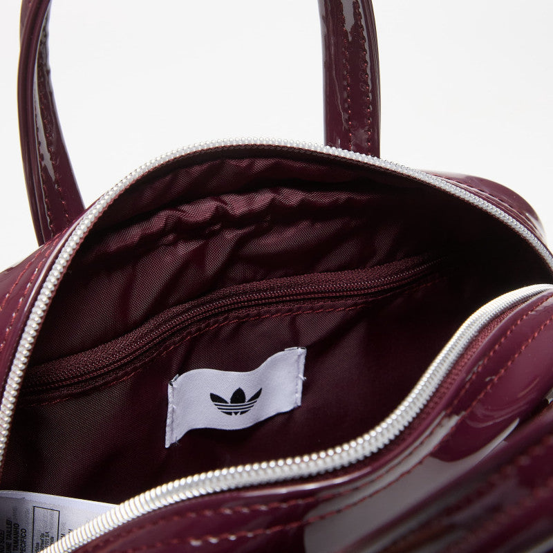 adidas Adicolor Mini Bowling Bag Shoulder Bag Maroon