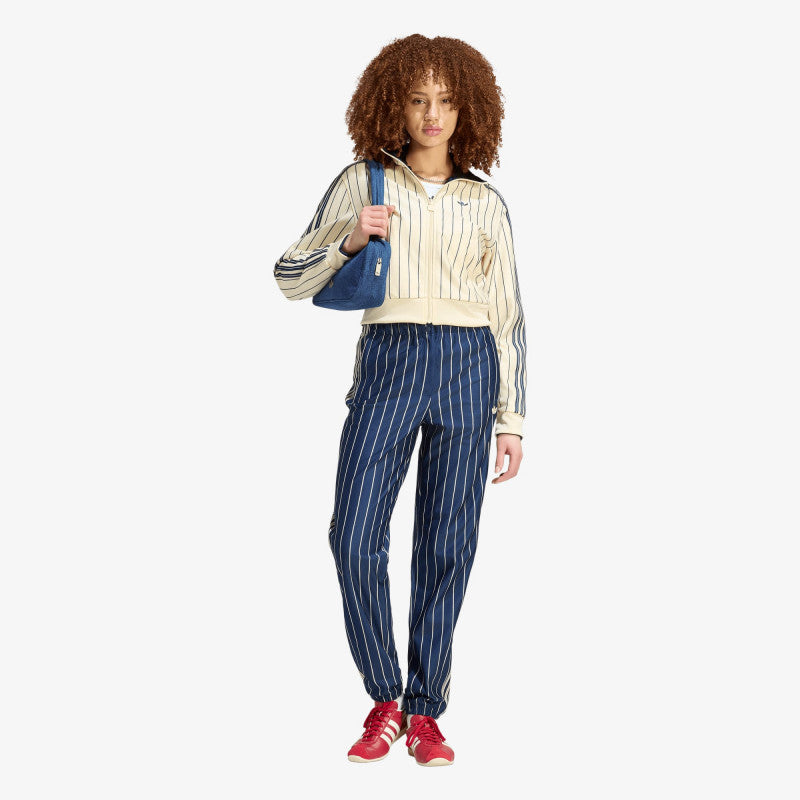 adidas Reversible Firebird Track Top Warm Vanilla/ Night Indigo