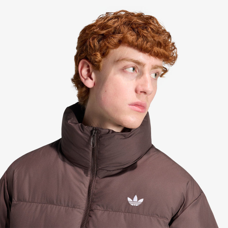adidas Stand Collar Regen Jacket Aurora Coffee