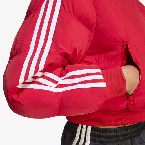 adidas Adicolor Short Puffer Jacket Team Victory Red