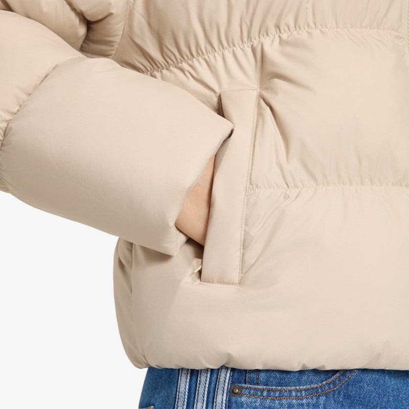 puchowa adidas Short Padded Jacket Khaki Three