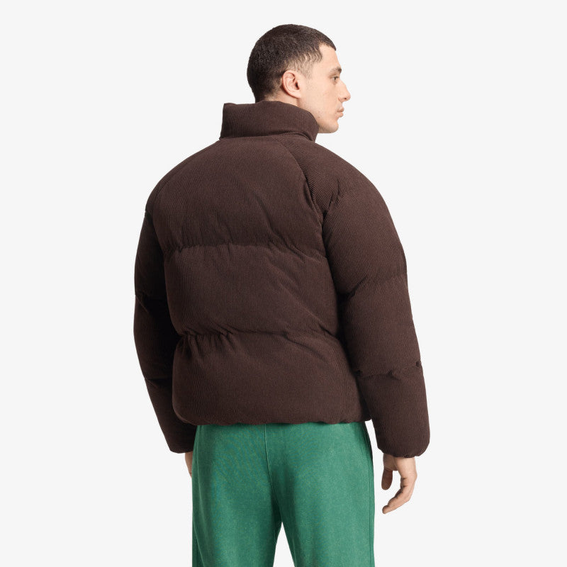 adidas Corduroy Puffer Jacket Aurora Coffee