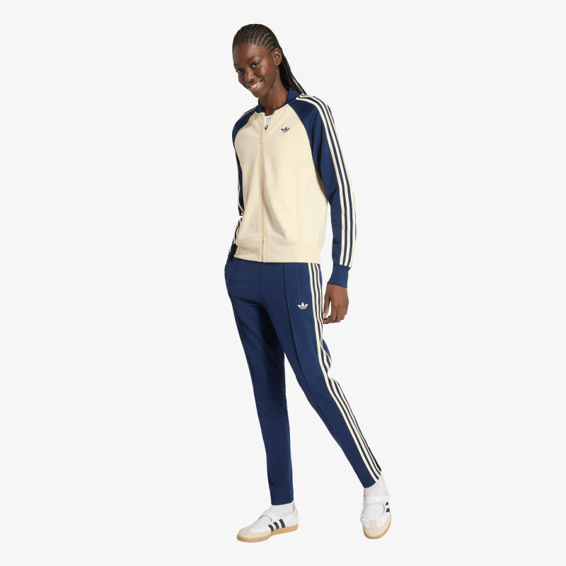 adidas Sst Classic Track Top Warm Vanilla/ Night Indigo