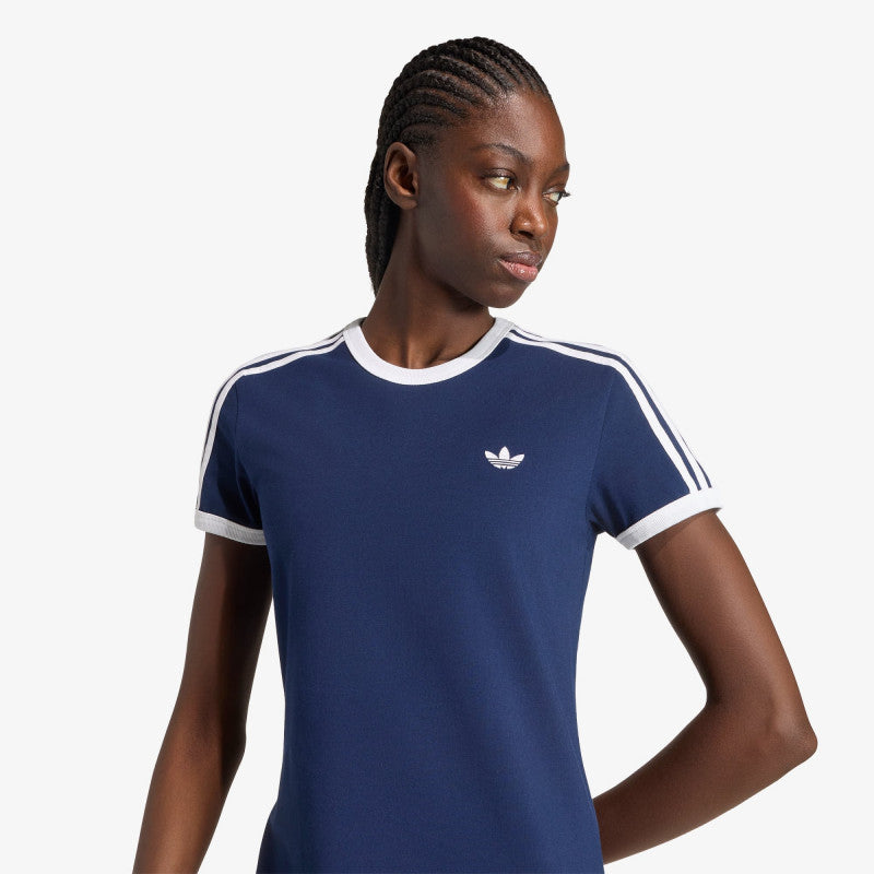 Sukienka adidas 3-Stripes Dress Slim Night Indigo/ White
