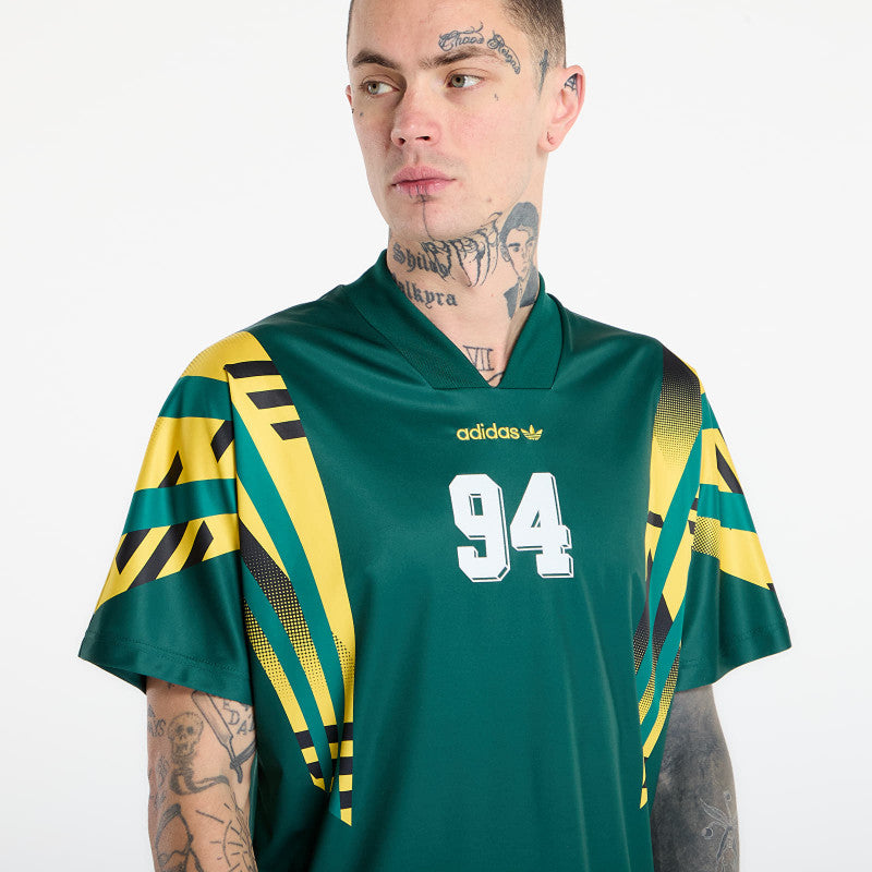 adidas Santiago Aop Infill Jersey Collegiate Green