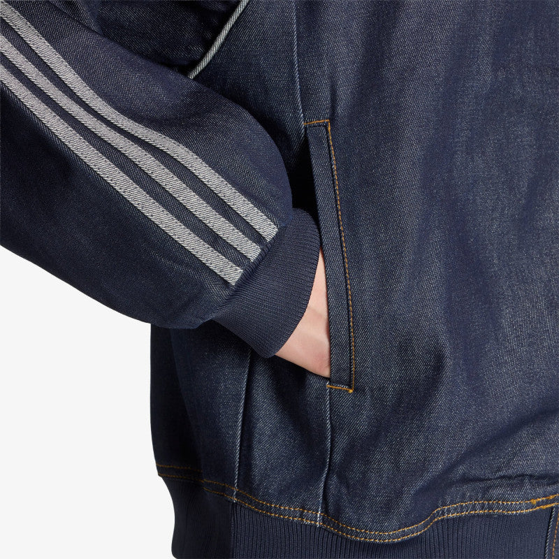adidas SST Adicolor Denim Tracktop Indigo Denim