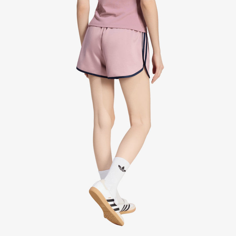 adidas Satin 3s Sprinter Short Magic Mauve/ Night Indigo