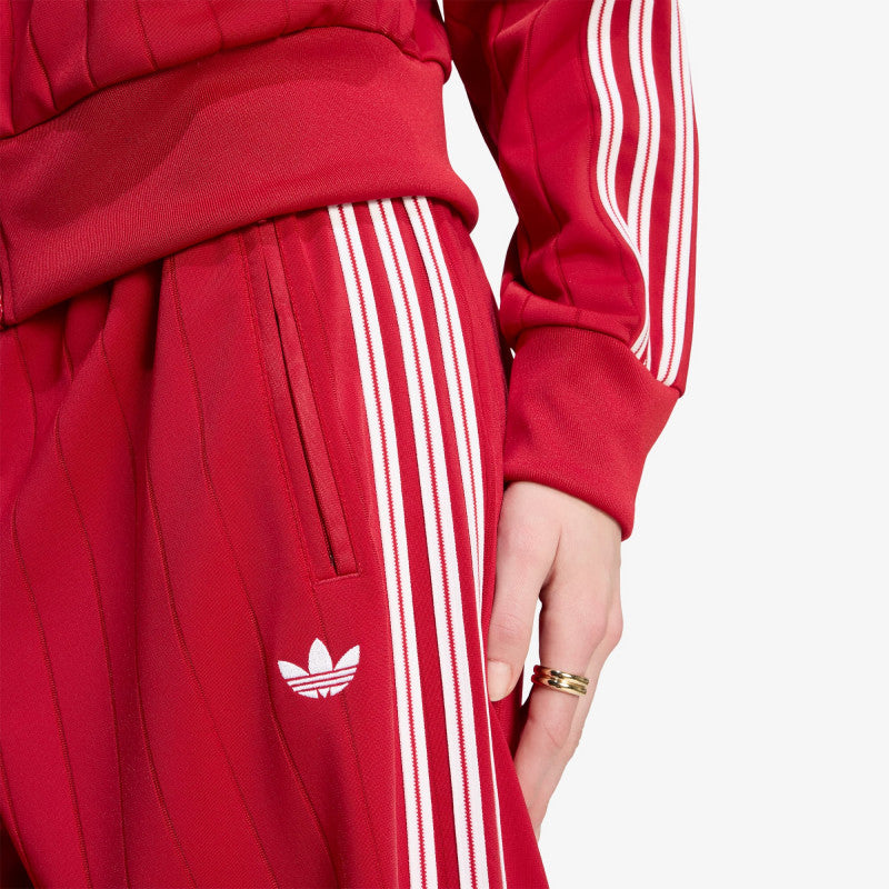 adidas Pinstripe Firebird Loose Trackpant Team Victory Red/ White/ Team Victory Red