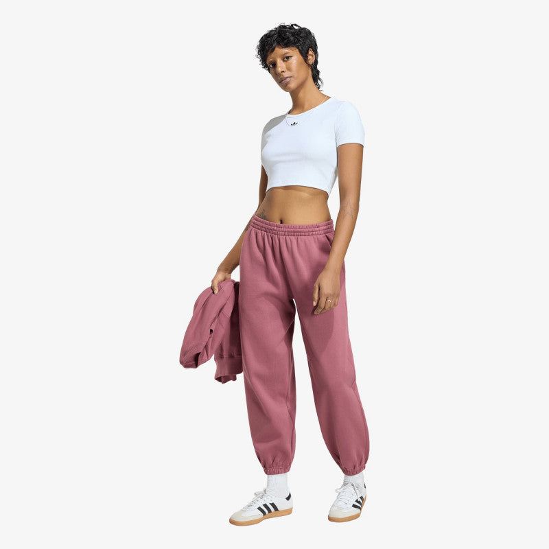 adidas Essentials Loose Fleece Joggers Quiet Crimson