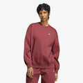 adidas Essentials Crew Long Fleece Sweatshirt Quiet Crimson