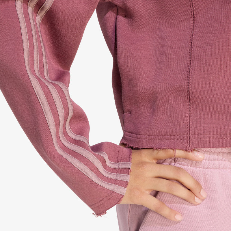 adidas SST 2.0 Cropped Hoody Quiet Crimson/ Wonder Oxide