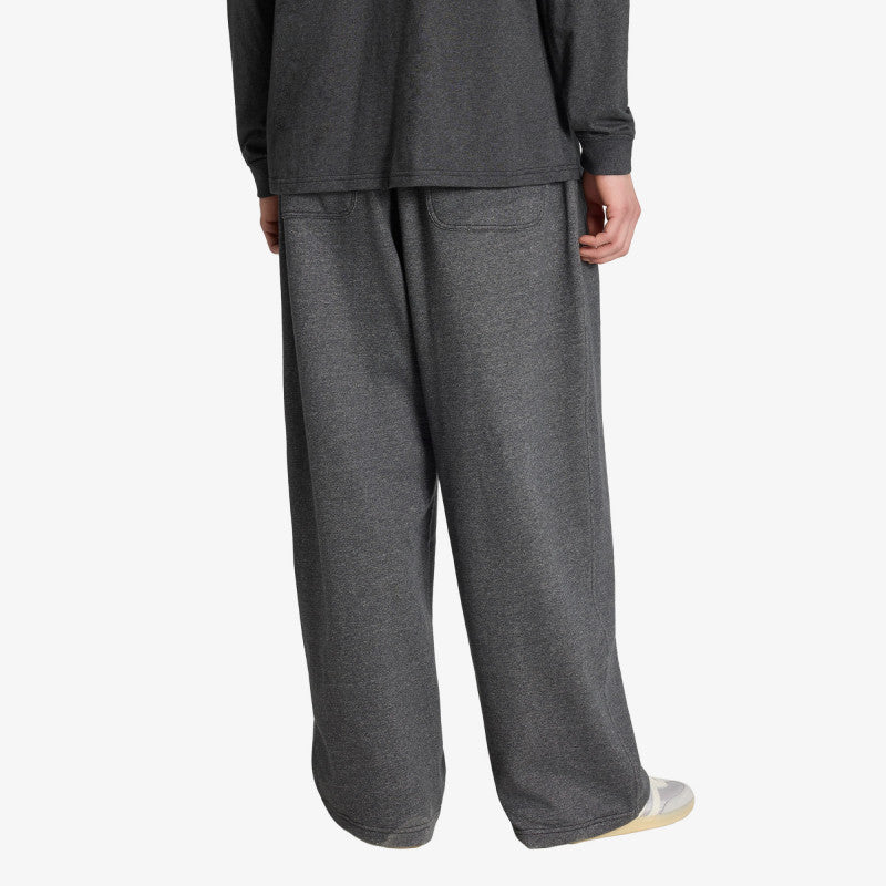 adidas Trefoil Essentials Melange Baggy Open Hem Dark Grey Heather