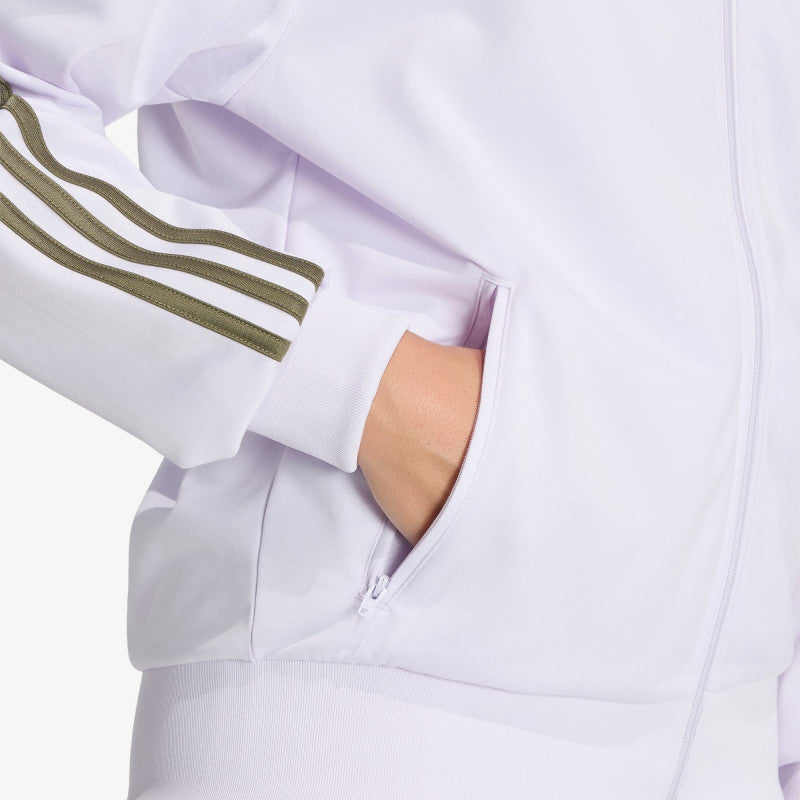 adidas Firebird Track Top Loose Frozen Purple/ Olive Strata