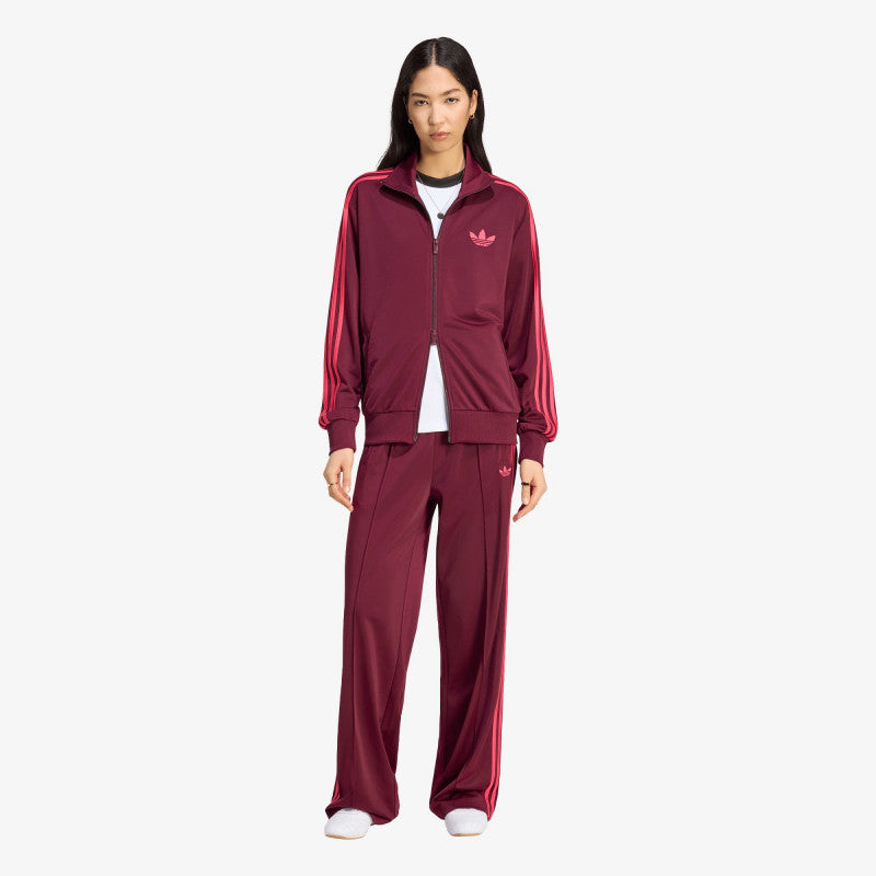 adidas Firebird Track Top Loose Maroon/ Power Pink
