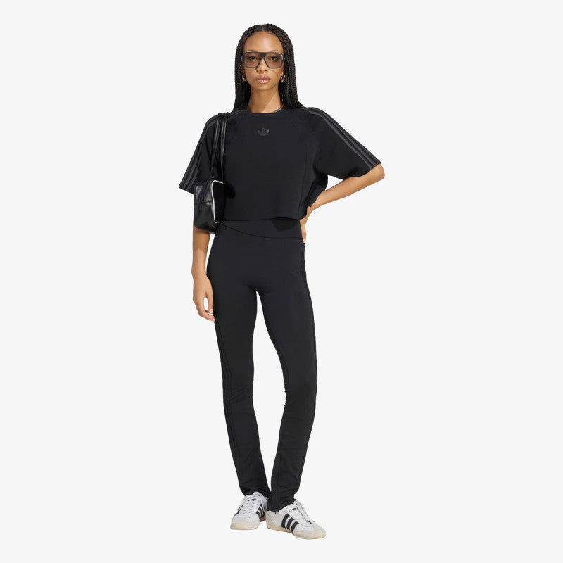 adidas SST 2.0 Boxy Cropped T-Shirt Black/ Utility Black