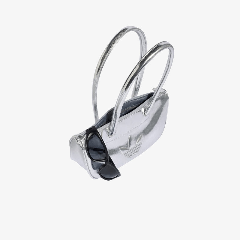 adidas Adilenium Season 5 Metallic Shoulder Bag Silver Met.
