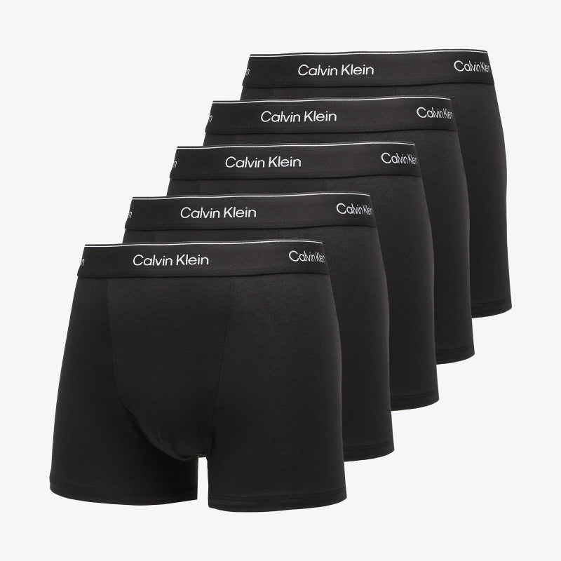 Bokserki Calvin Klein Relaxed Fit Trunk 5-Pack Black