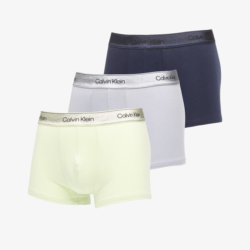 Bokserki Calvin Klein Trunk 3-Pack Green