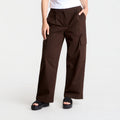 Calvin Klein Jeans Cotton Ewaist Cargo Pant Dark Coffee
