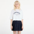 Calvin Klein Jeans Ss Cropped Boxy Heri Tee White