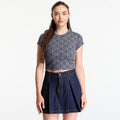 Calvin Klein Jeans A- Monologo Baby Tee Ebony