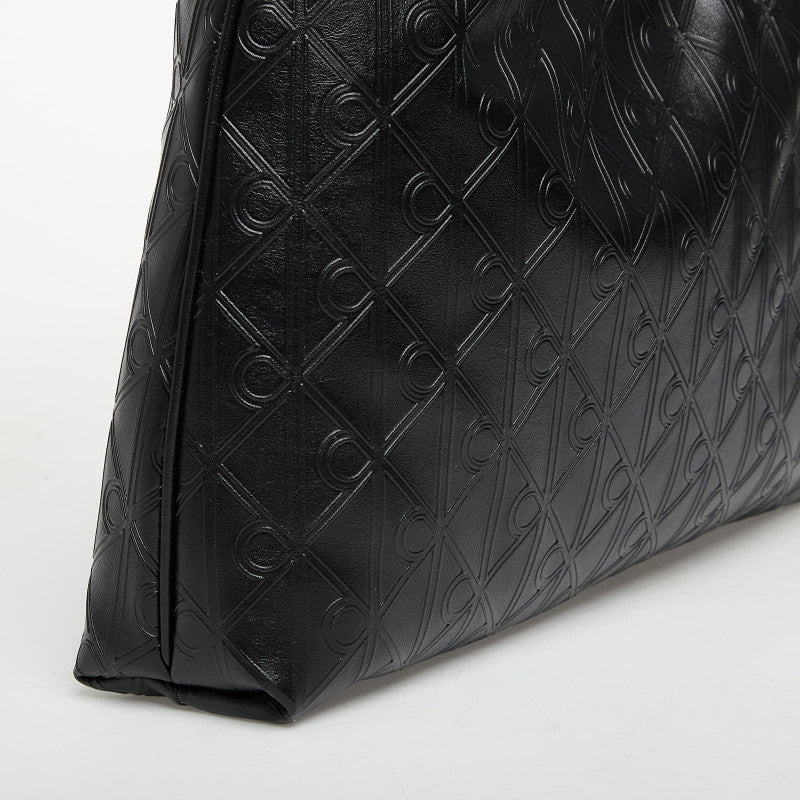 Calvin Klein Emblem Aop Puffer Lg Shoulder Bag Black