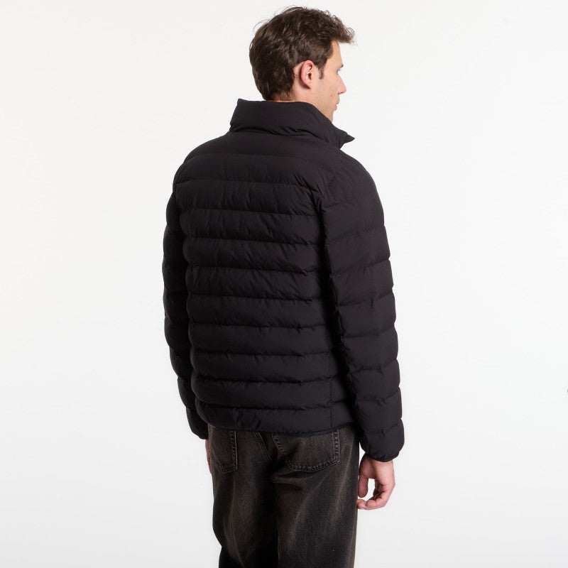 Calvin Klein Ls Classic Ltwt Nylon Puffer Jacket Black