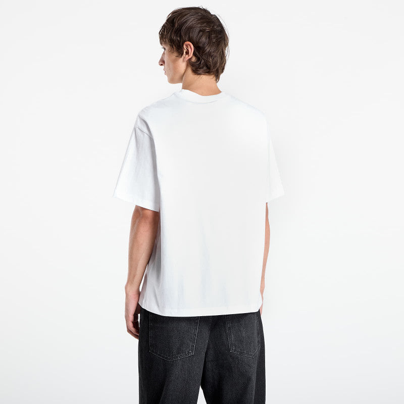 Calvin Klein Hi Low Emb 16S Jersey Tee White