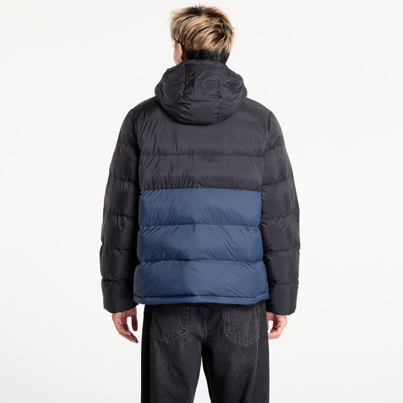 puchowa Calvin Klein Jeans Ls Nylon Color Bock Jacket Black