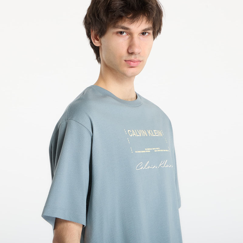 Calvin Klein Jeans 16S April Graphic Se Tee Gray