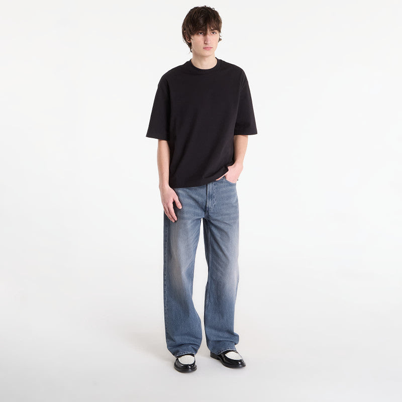Calvin Klein Jeans Ss Relaxed Cooling Piqu Tee Black