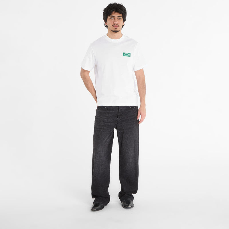 Calvin Klein Jeans Ss 20S Easy Collegiate Tee White