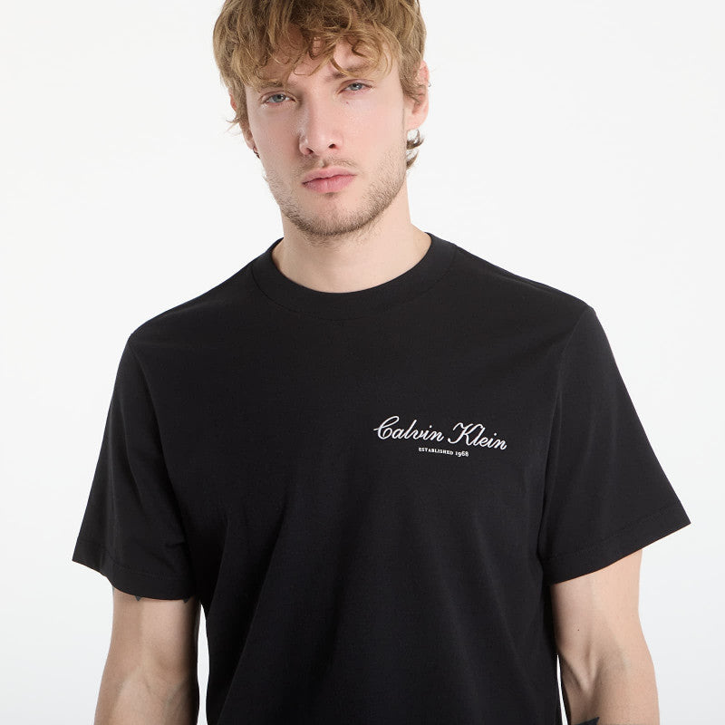 Calvin Klein Jeans 20S March Graphic Seasonal Tee Black
