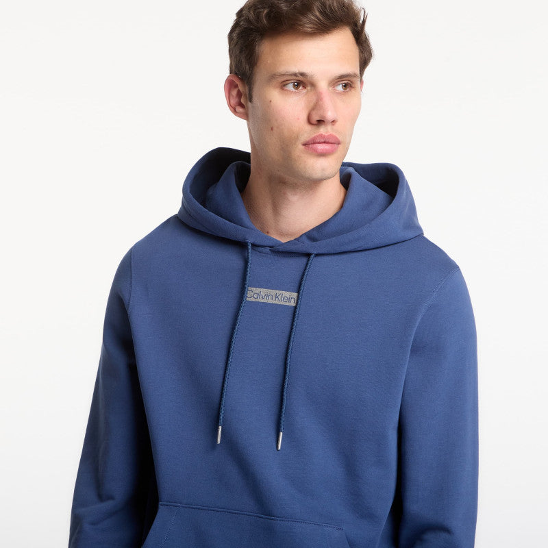 Calvin Klein Ls 350terry Eu Sp Graphic Hoodie Dark Denim