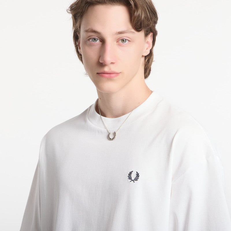 Fred Perry Back Print Lrl Wreath T-Shirt White