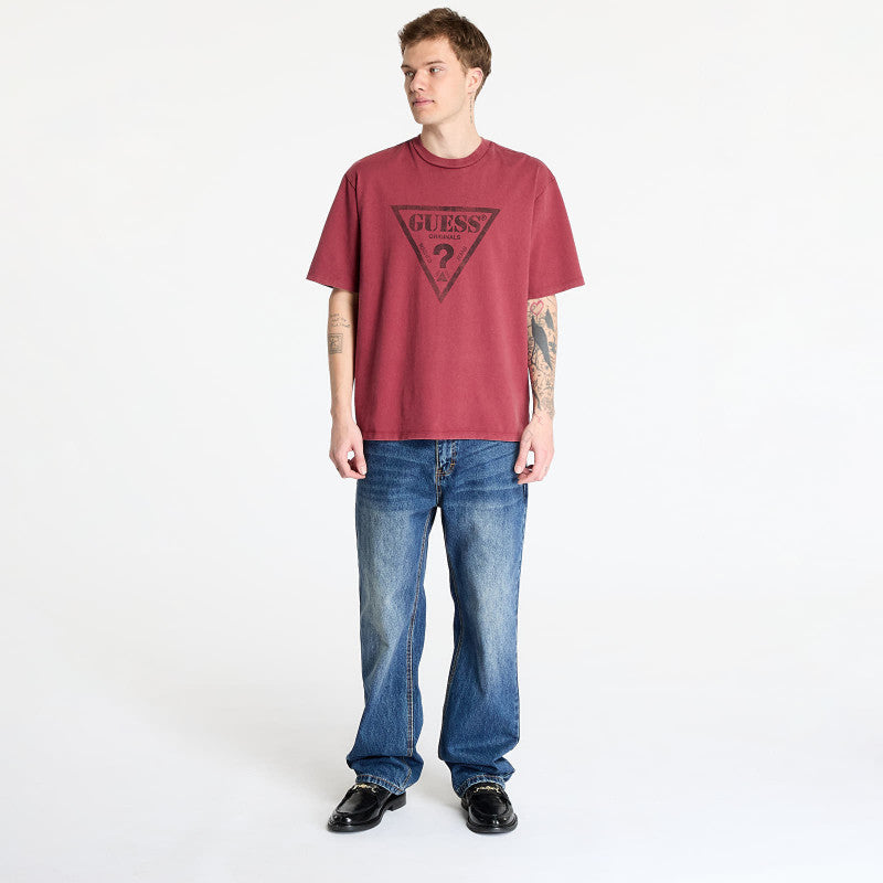 GUESS Originals Go Vintage Triangle Tee Vino Multi