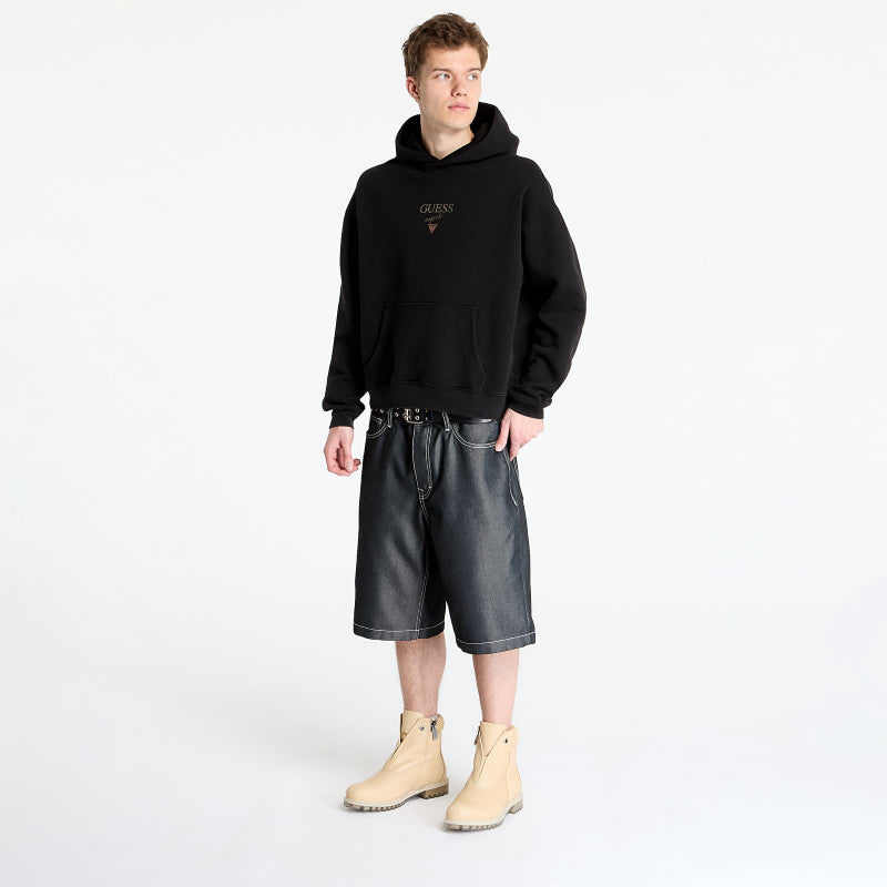 Guess Originals Baker LoGuess Originals Hoodie Jet Black Multi