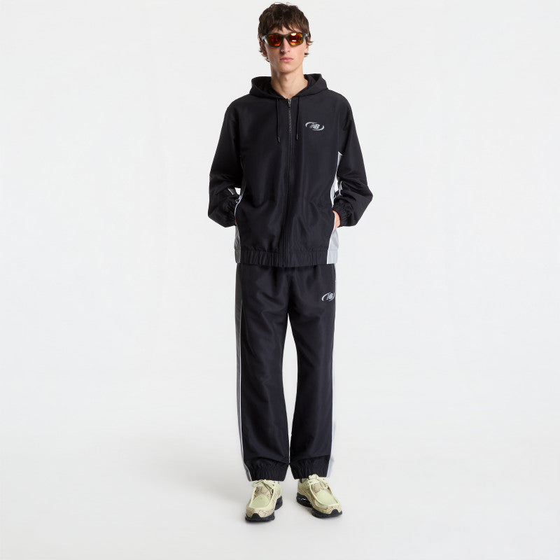 New Balance Trackside Woven Pant Black/ Slate Grey