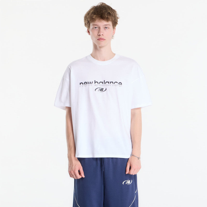 New Balance Trackside T-Shirt White