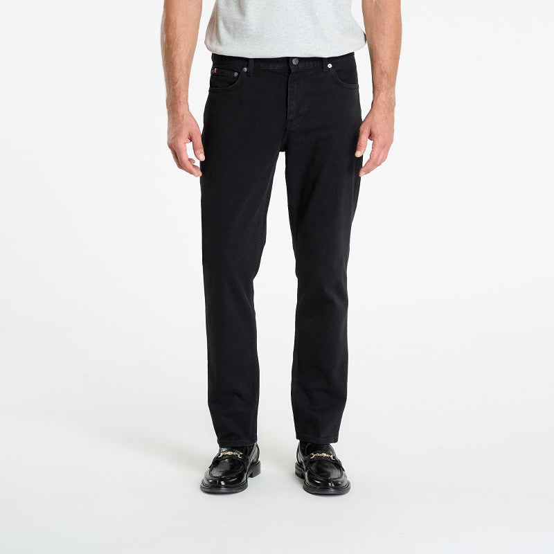 Jeansy Tommy Hilfiger Straight Denton Sstr Jeans Denim Croft Black