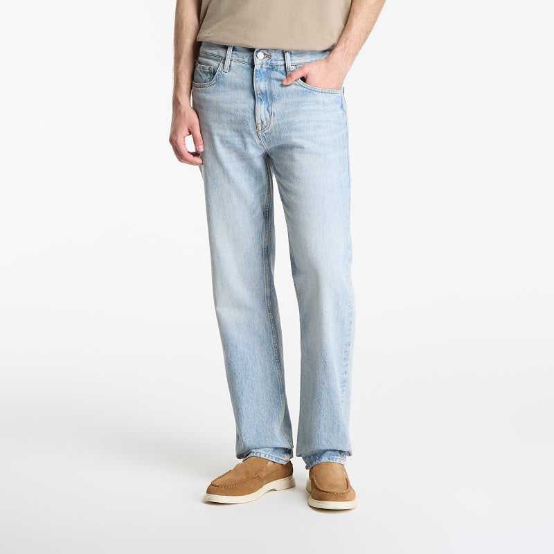 Jeansy Tommy Hilfiger Dover Whiskered Regular Straight Leg Jeans Maxwell Blue